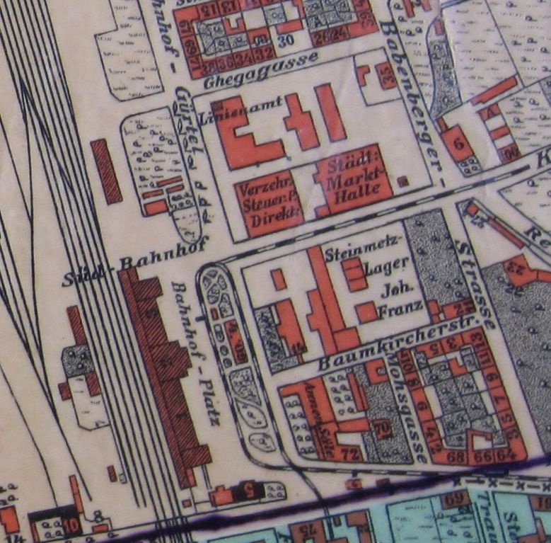 Datei:1905, Stadtplan Stadtarchiv, Bahnhof 2.JPG